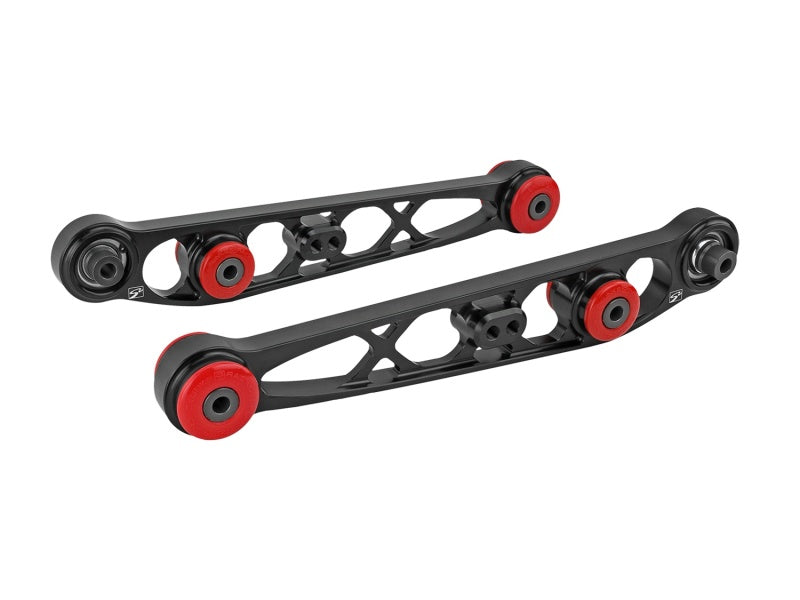 SK Ultra Control Arms - Skunk2 Honda/Acura EG/DC Ultra Series Rear Lower Control Arm Set - Black