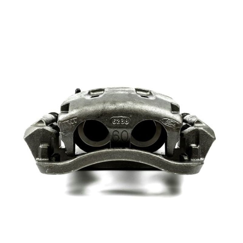 PSB Autospecialty Caliper - Power Stop 05-12 Ford F-250 Super Duty Front Left Autospecialty Caliper w/Bracket