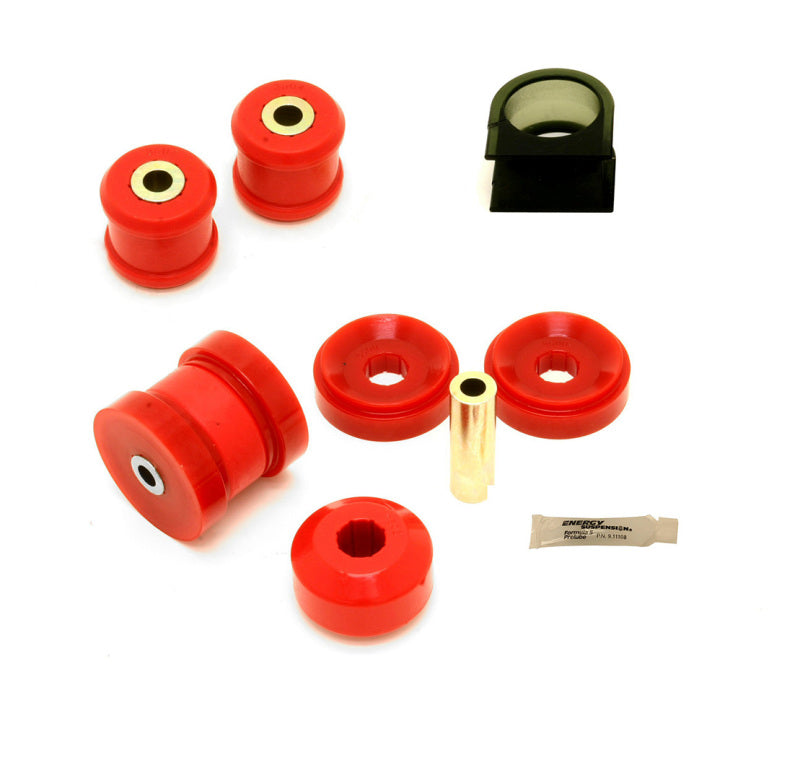 BMR Bushing Kits - Other - BMR 10-15 5th Gen Camaro Front Suspension Bushing Kit (BK008 BK018 BK019) - Black/Red
