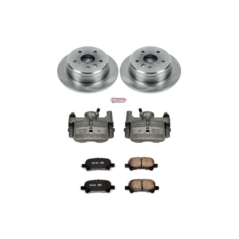 PSB Autospecialty Kit w/Cals - Power Stop 00-01 Toyota Camry Rear Autospecialty Brake Kit w/Calipers