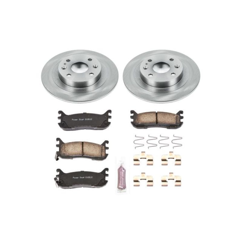 PSB Autospecialty Kit - Power Stop 97-03 Ford Escort Rear Autospecialty Brake Kit