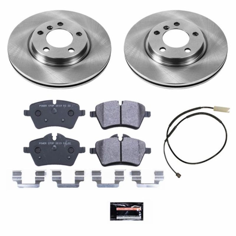 PSB Track Day Kit - Power Stop 11-16 Mini Cooper Countryman Front Track Day Brake Kit