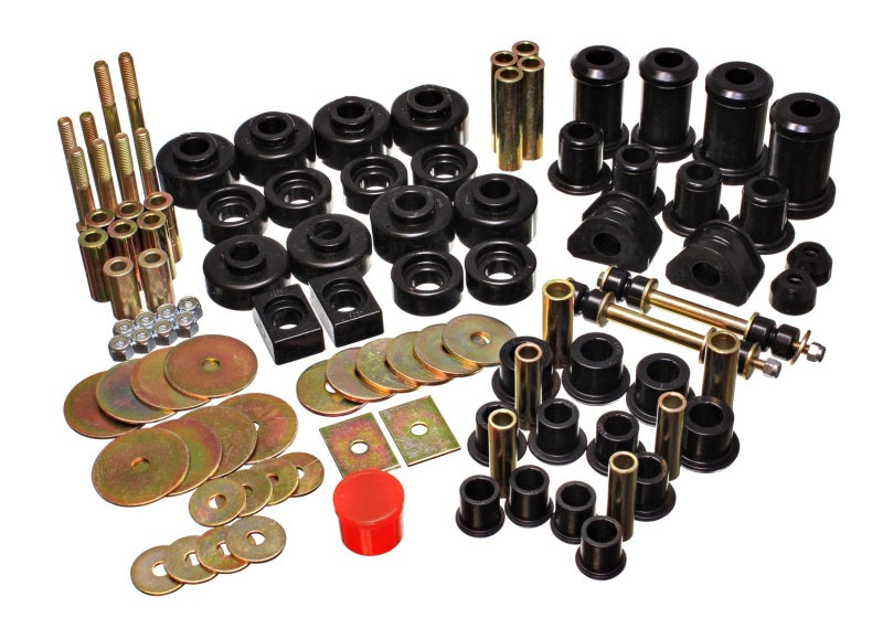 ES Hyper-Flex Sets - Black - Energy Suspension F-150/F-250 4WD Black Hyper-flex Master Bushing Set