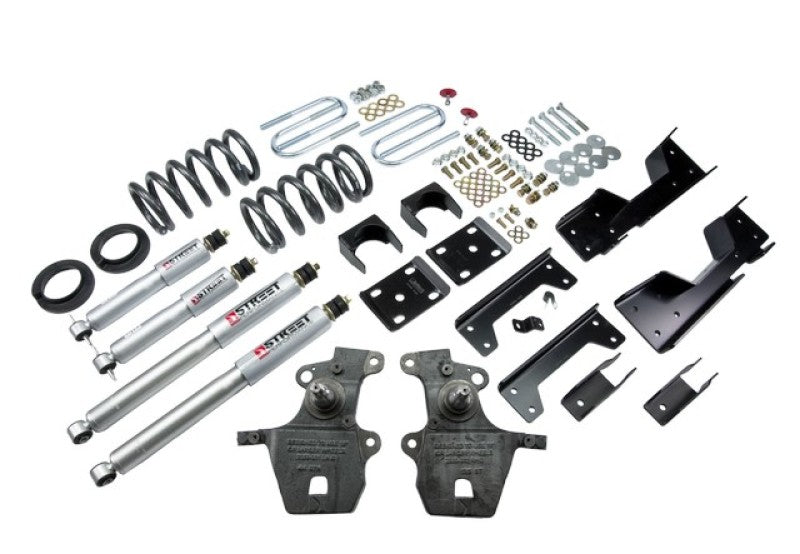 BT Lower Kit w SP Shocks - Belltech LOWERING KIT WITH SP SHOCKS