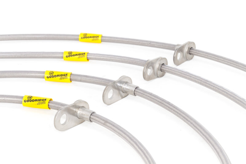 GR G-Stop Brake Line Kits - Goodridge 06-11 Honda Civic (Rear Disc Models) Stainless Steel Brake Line Kit