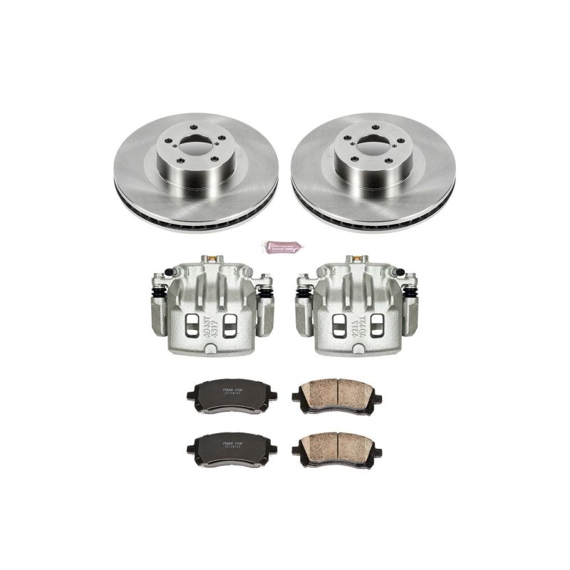 PSB Autospecialty Kit w/Cals - Power Stop 02-03 Subaru Impreza Front Autospecialty Brake Kit w/Calipers
