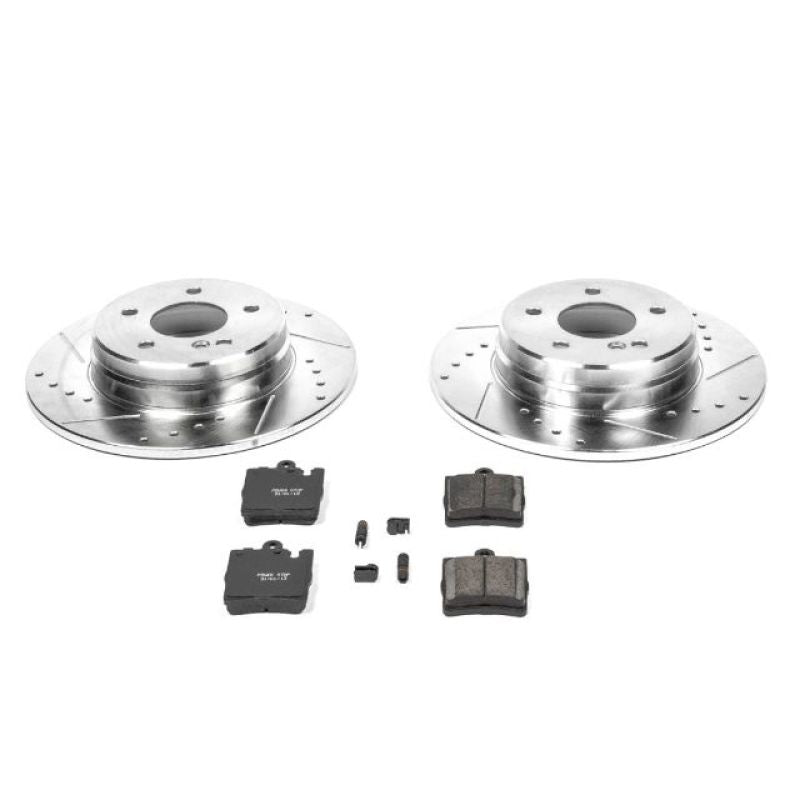 PSB Z23 Evolution Kit - Power Stop 01-02 Mercedes-Benz E430 Rear Z23 Evolution Sport Brake Kit