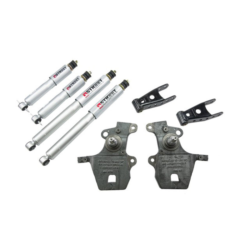 BT Lower Kit w SP Shocks - Belltech LOWERING KIT WITH SP SHOCKS
