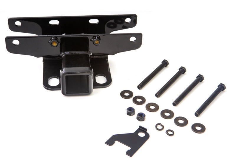 RAM Bumper Accessories - Rampage 07-18 Jeep Wrangler(JK) / 18-19 Wrangler(JL) Trailer Hitch - Black