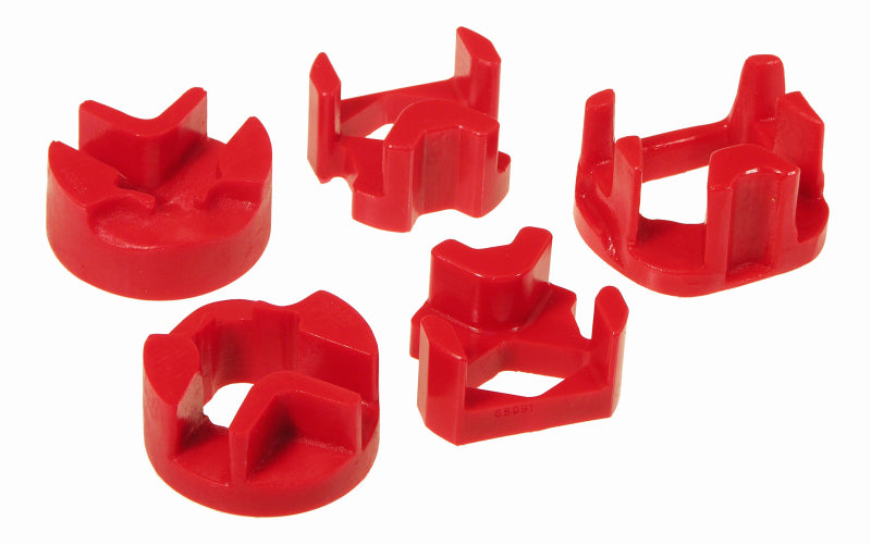 PRO Engine Mounts - Red - Prothane 95-99 Dodge Neon 3 Mount Kit - Soft - Red