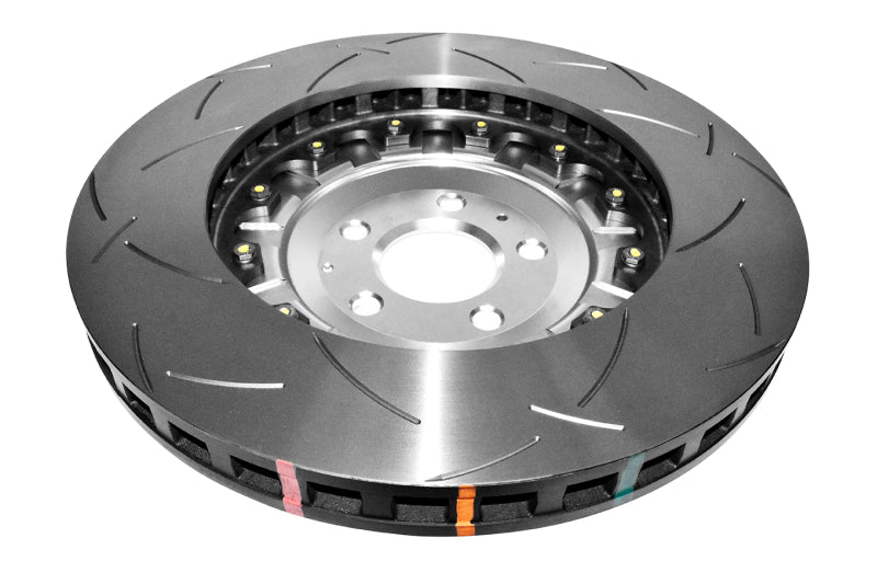 DBA 5000 Series Slotted Rotors - DBA 07-11 Audi S6 Front 5000 Series Slotted Rotor w/ Silver Hat