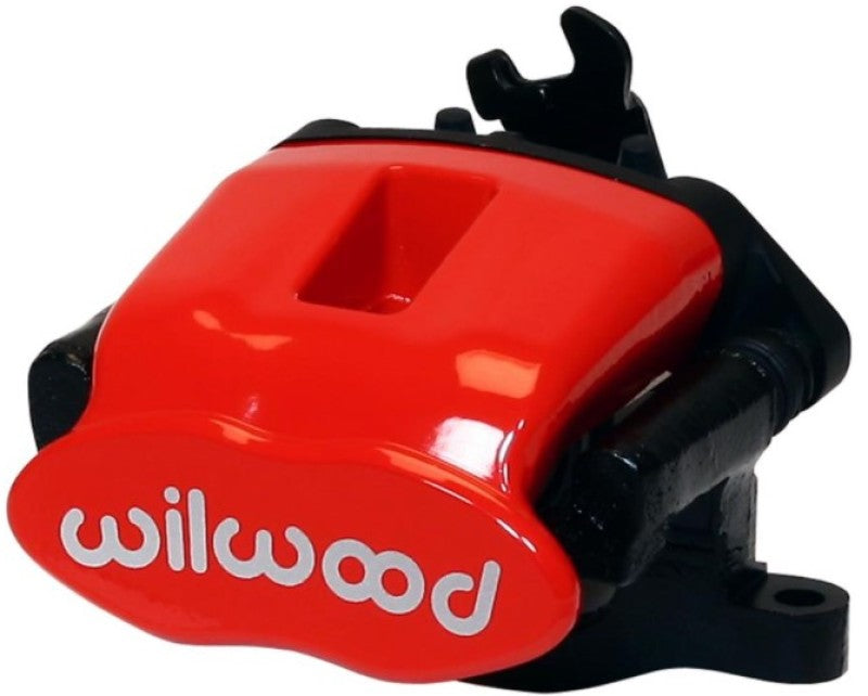 WIL Parking Brake Caliper - Wilwood Caliper-Combination Parking Brake-Pos 6-L/H-Red 41mm piston .81in Disc
