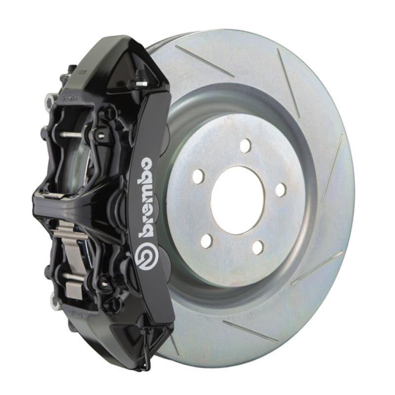 BRB Big Brake Kits - Brembo 16+ Camaro LS/LT/SS Front GT BBK 6 Piston Cast 355x32 1pc Rotor Slotted Type1-Black
