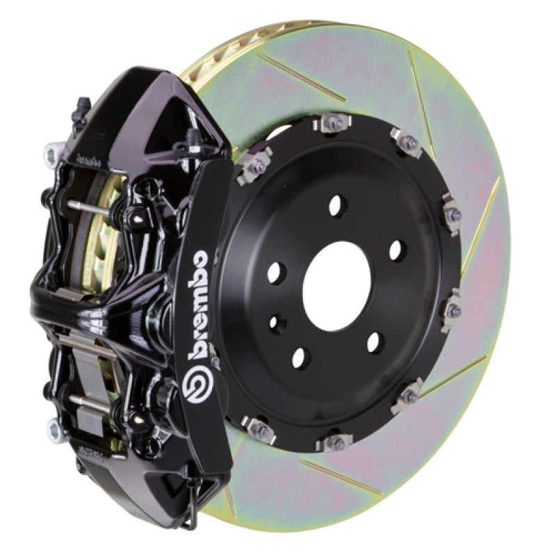 BRB Big Brake Kits - Brembo 20+ Model Y Front GT BBK 6 Piston Cast 365x34 2pc Rotor Slotted Type-1-Black