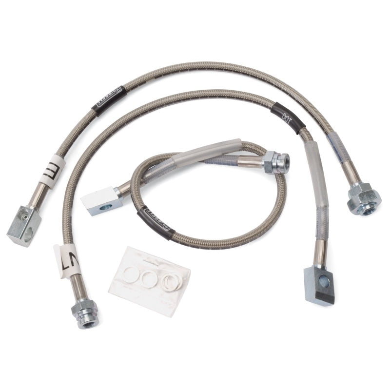 RUS Brake Line Kits - Russell Performance 92-98 GM K2500 Suburban (7200GVW) Brake Line Kit - (Non-Diesel Models)