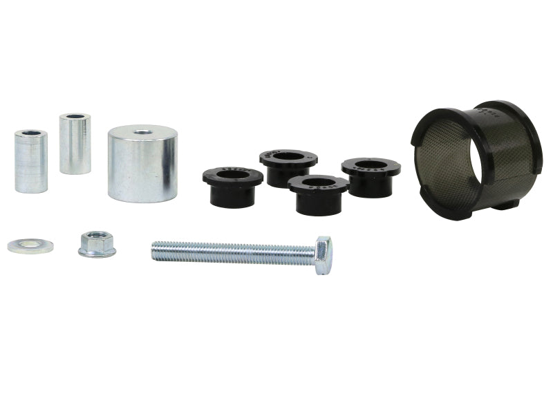 WL Bushings - Steering Rack - Whiteline 05-07 Subaru WRX Sedan and Wagon / 05-07 Subaru STi  Front H/duty steer rack bushes