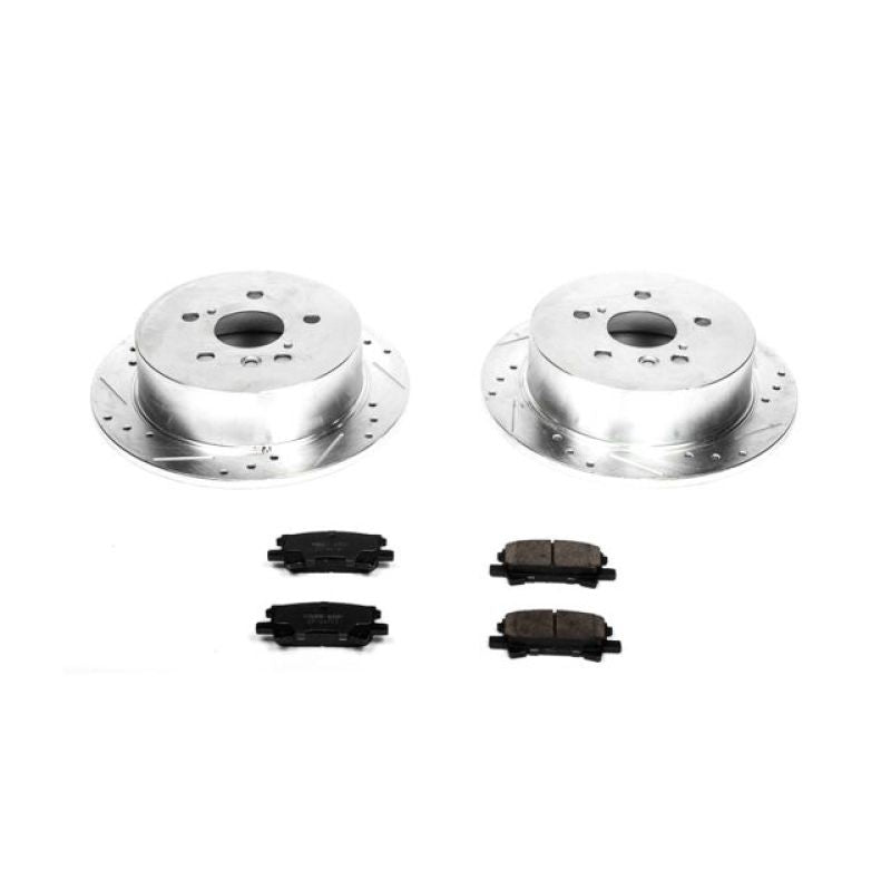 PSB Z23 Evolution Kit - Power Stop 04-06 Lexus RX330 Rear Z23 Evolution Sport Brake Kit