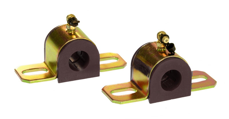 PRO Sway/End Link Bush - Blk - Prothane Universal 90 Deg Greasable Sway Bar Bushings - 7/8in - Type B Bracket - Black