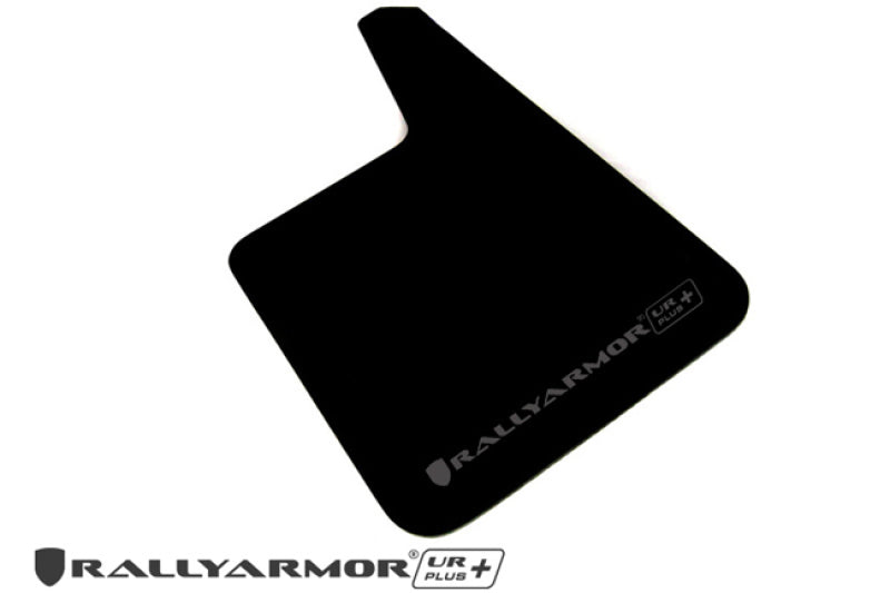 RAL UR Red Flap/Wht Logo - Rally Armor Universal Fit (No Hardware) UR Plus Red UR Mud Flap w/ White Logo