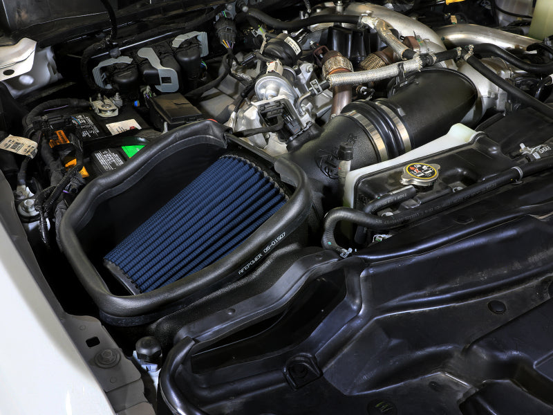 AFE Magnum FORCE Stage-2 Cold Air Intakes - aFe 2020+ Ford Diesel Trucks V8-6.7L Momentum GT Pro 5R Intake System