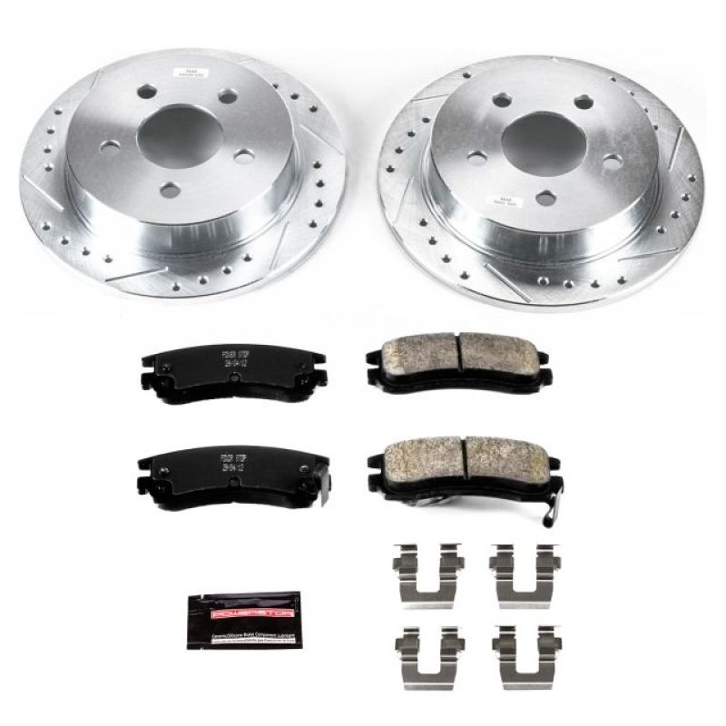 PSB Z23 Evolution Kit - Power Stop 04-05 Buick Century Rear Z23 Evolution Sport Brake Kit