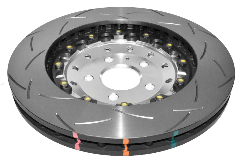 DBA 5000 Series Rotor Hats - DBA 2014+ Audi RS Q3 5000 Fully Assembled 2-Piece Clear Anodized Rotor Hat T3 Slotted KP Front