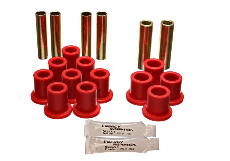 ES Spring/Shackle Bush - Red - Energy Suspension Spring Bushings - Red