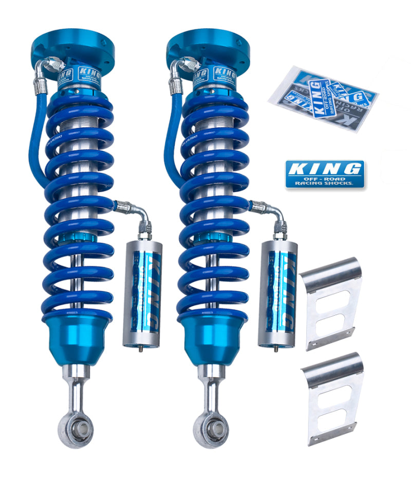 KIN 2.5 Coilovers - King Shocks 2007+ Toyota Tundra 2.5 Dia Front Coilover w/Remote Reservoir (Pair)