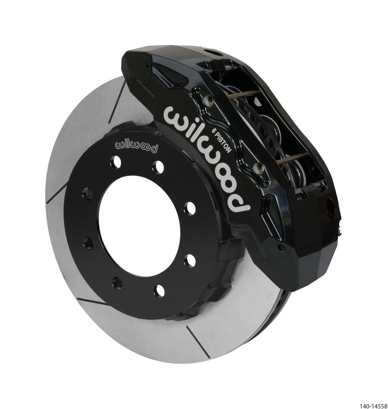 WIL TX6R Brake Kit - Wilwood TX6R Front Kit 15.00in Black 13-17 Ford F-250/F-350 - 4WD