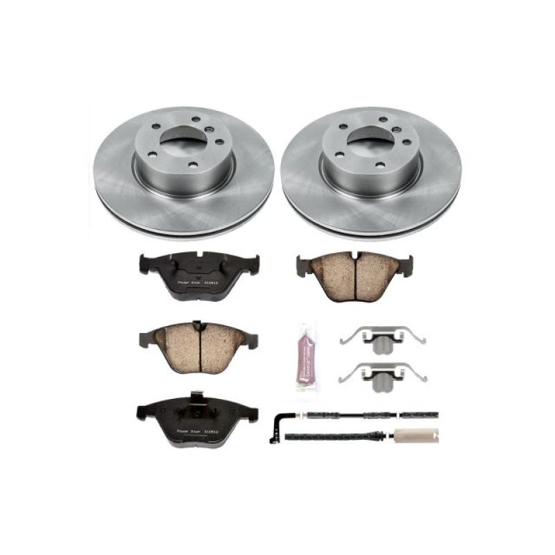 PSB Autospecialty Kit - Power Stop 09-10 BMW 328i xDrive Front Autospecialty Brake Kit