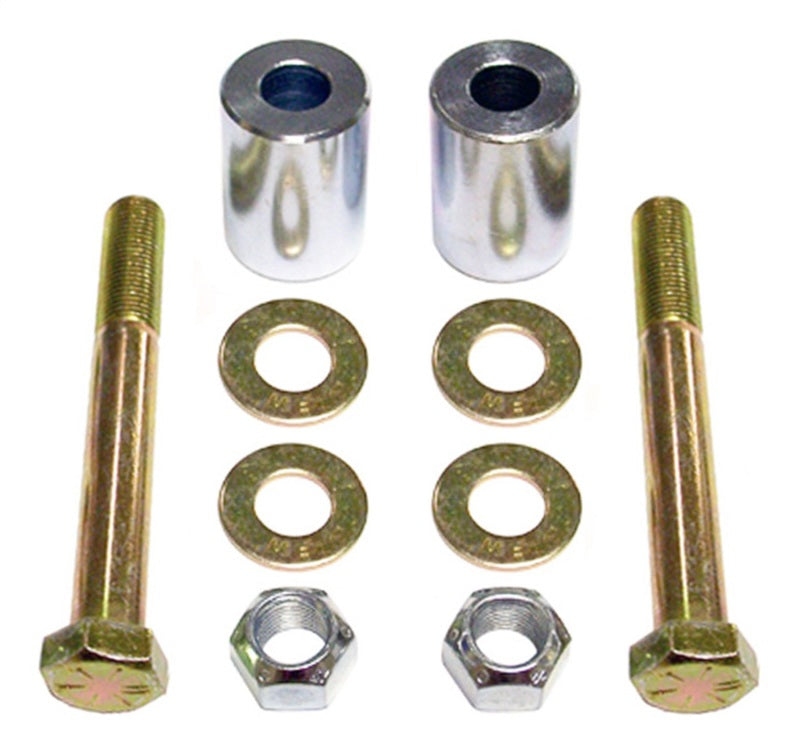 ROK Suspension Components - RockJock JK Shock Mount Relocation Kit Rear Lower w/ Hardware Pair