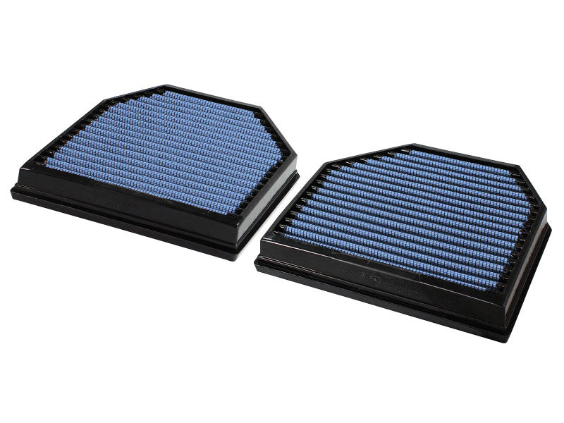AFE P5R Drop In Air Filter - aFe MagnumFLOW OEM Replacement Air Filter PRO 5R 2015 BMW M3/M4 (F80/F82) 3.0L S55 (tt) Qty. 2
