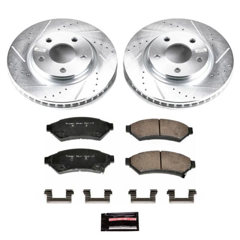 PSB Z23 Evolution Kit - Power Stop 05-09 Buick Allure Front Z23 Evolution Sport Brake Kit