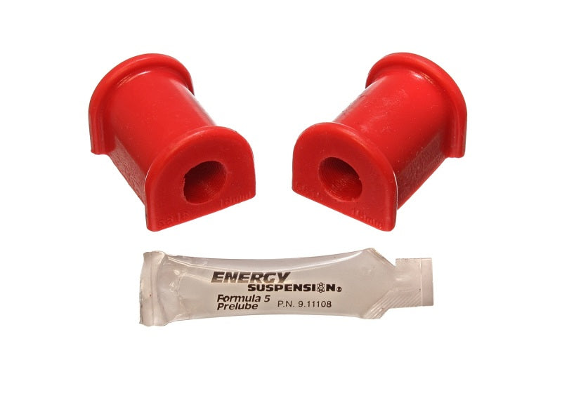 ES Sway Bar Bushings - Red - Energy Suspension 00-1/01 Mitsubishi Eclipse FWD Red 16mm Front Sway Bar Bushings