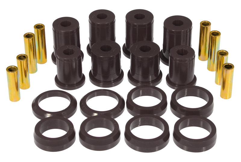 PRO Control Arm Bushings - Blk - Prothane 79-93 Ford Mustang Rear Control Arm Bushings - Black