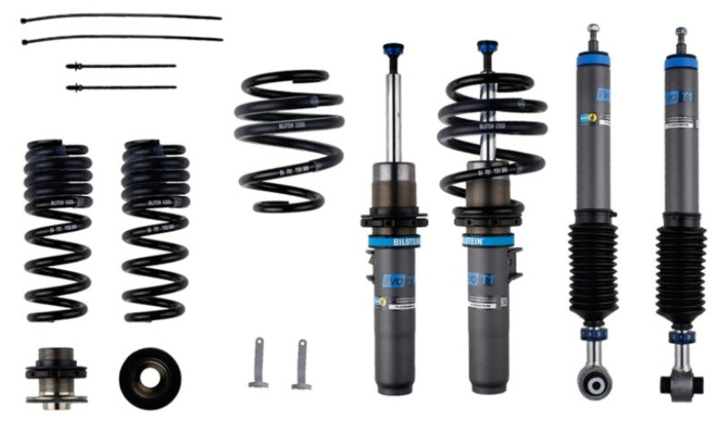 BIL Evo Series Coilover Kits - Bilstein 19-21 BMW 330i 20-21 M340i 2021 330e/430i EVO T1 Coilovers