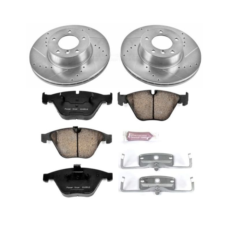 PSB Z23 Evolution Kit - Power Stop 09-10 BMW 328i xDrive Front Z23 Evolution Sport Brake Kit