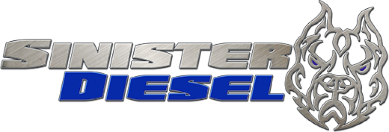 SIN Silicone Hoses - Sinister Diesel 03-07 Ford Powerstroke 6.0L Hose & Clamp Kit