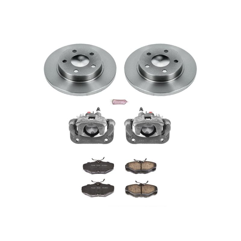 PSB Autospecialty Kit w/Cals - Power Stop 93-05 Ford Taurus Rear Autospecialty Brake Kit w/Calipers