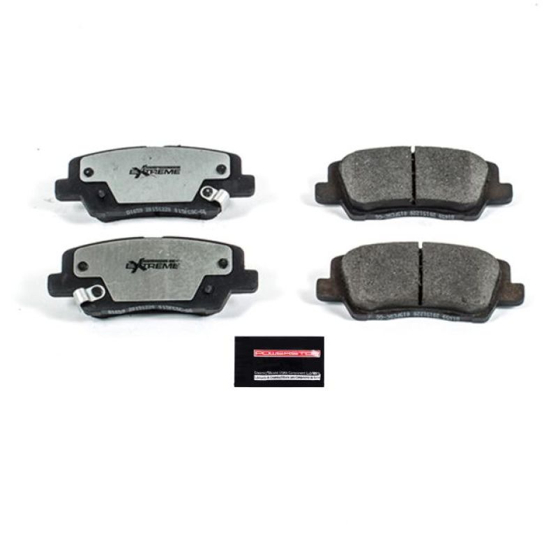PSB Z26 Extreme Brake Pads - Power Stop 13-18 Cadillac ATS Rear Z26 Extreme Street Brake Pads w/Hardware
