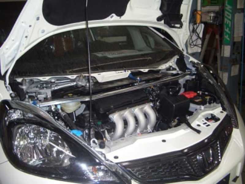 CUS OS Front Strut Bars - Cusco Strut Bar OS Front Fit GE6 7 8 (2009 model)