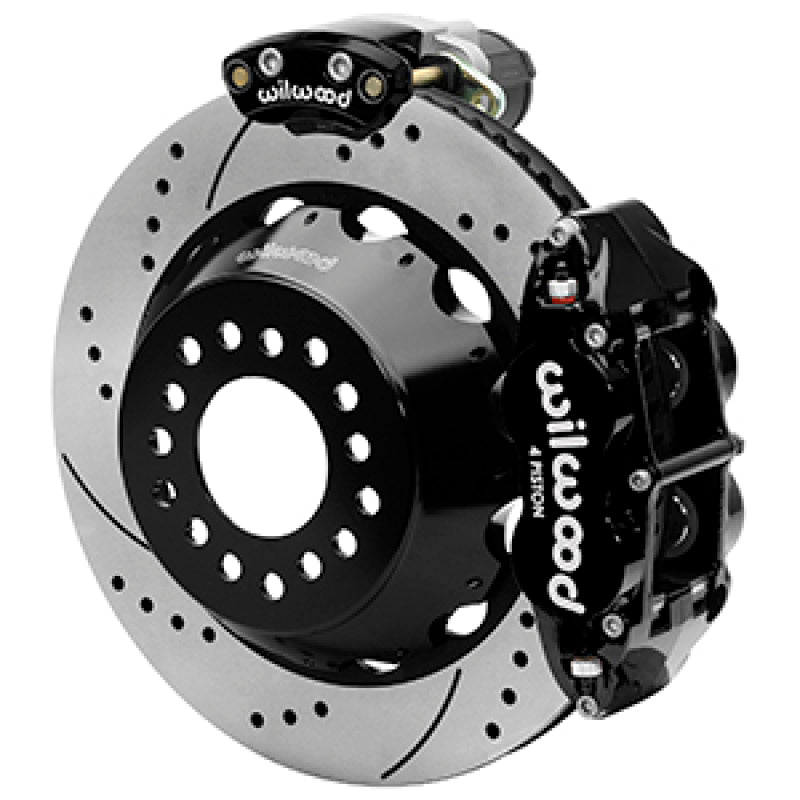 WIL Dynapro Brake Kit - Wilwood EPB Rear Kit FNSL Small Ford 2.50 OffSet