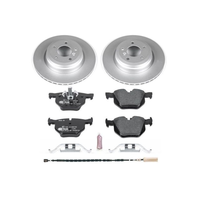 PSB Euro-Stop Kit - Power Stop 11-13 BMW 335i Rear Euro-Stop Brake Kit