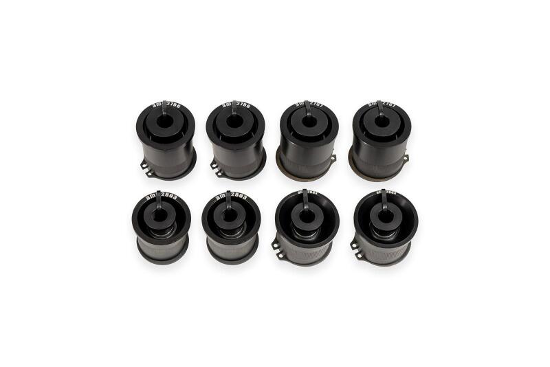 BMR Control Arm Bushing Kits - BMR 97-04 Chevrolet Corvette C5 / 05-13 C6 Rear Upper & Lower Control Arms Bearing Kit - Black
