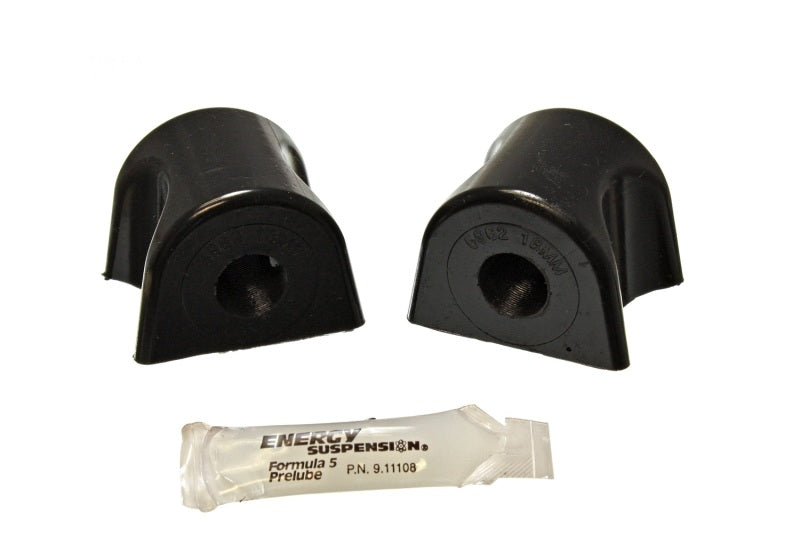ES Sway Bar Bushings - Black - Energy Suspension 13 Scion FR-S / Subaru BRZ Black 18mm Front Sway Bar Bushing Kit