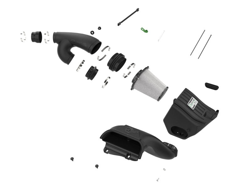 AFE Quantum Intakes - aFe 15-24 Ford F-150 EcoBoost V6 2.7L/3.5L (tt) Quantum Cold Air Intake System w/ Pro DRY S Filter
