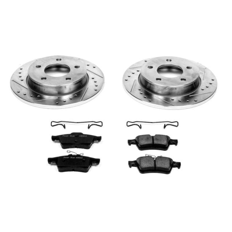 PSB Z23 Evolution Kit - Power Stop 06-13 Mazda 3 Rear Z23 Evolution Sport Brake Kit