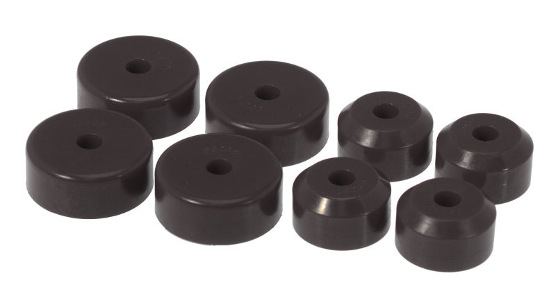 PRO Engine Mounts - Blk - Prothane 55-57 GM Motor Mounts - Black