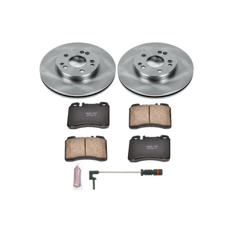 PSB Autospecialty Kit - Power Stop 1993 Mercedes-Benz 400E Front Autospecialty Brake Kit