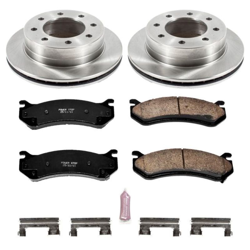 PSB Autospecialty Kit - Power Stop 2003 Chevrolet Silverado 1500 HD Rear Autospecialty Brake Kit